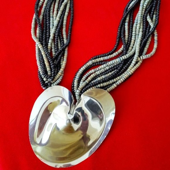 Vintage Beaded Necklace - Picture 1 of 8